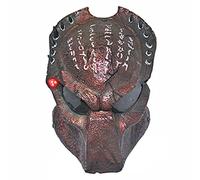 2.0 Predator Cosplay Mask With LED Design GFRP Alien Full Face Mask Halloween Dance Party Costume Mask Props (C)