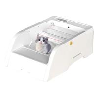 2.0 Self Cleaning Litter Box, Upgraded Automatic Cat That Can Use Clumping, Smart