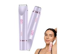 2-0 Shaver, The 2-in-1 for Healthy and Soft Skin that Lasts, Women's Electric Razor for Armpits, Legs, Arms, Body, Face (Purple)