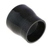 2.0 to 2.5 inch Car Silicone Straight Reducer Coupler Intercooler Pipe Turbo Black
