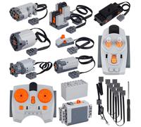 2.0 Upgraded Version Technical Blocks Servo PF Train Motor Power Functions MOC High-Tech Parts Bricks Accessories Servo RC Motor Train Motor