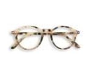 +2.00 Light Tortoise Circular Reading Glasses