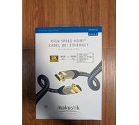 2.00m Inakustik Premium II HighSpeed HDMI / HDMI Cable with Ethernet 1.5 M
