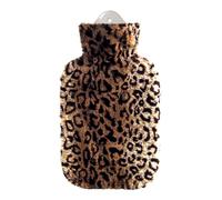 2.0L Sänger Plasticiser Free Animal Print Hot Water Bottle