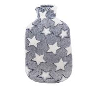 2.0L Sänger Plasticiser Free Hot Water Bottle & Fleece Cover
