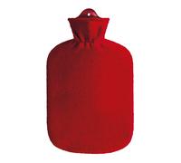 2.0L Sänger Plasticiser Free Hot Water Bottle & Fleece Cover