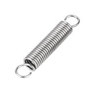 2.0mm 304SS S-Hook Tension Spring Pullback Coil(180mm(1pcs),20mm-Round Hook)