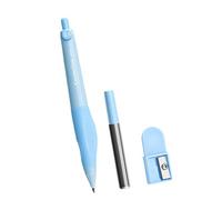 2.0mm Auto Mechanical Pencil with Sharpener and Box of Refills Ergonomic Automatic for Writing Sketching Ergonomic Grip Mechanical
