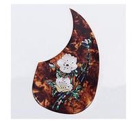 2.0mm Thickness Celluloid Guitar Pickguard Self Sticker Acoustic Guitar Pickguard For Guitar Lovers Acoustic Guitar Pickguards (Color : 02)