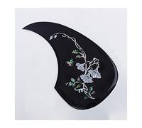2.0mm Thickness Celluloid Guitar Pickguard Self Sticker Acoustic Guitar Pickguard Guitar Accessories Acoustic Guitar Pickguards (Color : 02)