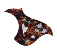 2.0mm Thickness Celluloid Self Sticker Acoustic Guitar Pickguard Acoustic Guitar Accessories wood Guitar Pick Guard