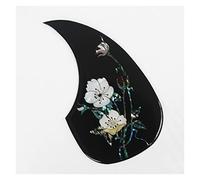 2.0mm Thickness Guitar Pickguard Celluloid Self Sticker Acoustic Guitar Pickguard Acoustic Guitar Pickguards (Color : 01)