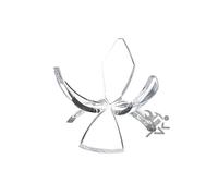 2-1/2" Acrylic Reversible Three Prong Tulip Display Stand Qty: 3