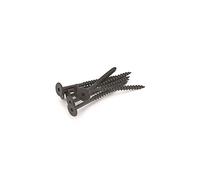 2-1/2'' Black #10 Powerhead Wood Screws, 50-Pack