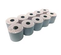 2 1/4 in x 150 ft Calculator Paper Rolls 2 1/4 Adding Machine Tape Paper Rolls, for HR-10RC, HR-170RC, HR-200RC, EL-1197PIII, EL-1801V, P23-DHV-3, CP-90A, MP11DX-2, 1280-2, 53 GSM, 10 Rolls