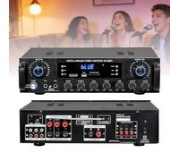 2.1/5.1 Channel Car Hifi Stereo Audio Amplifier,Bluetooth Amplifier Receiver With Remote Control,Optical And Coaxial Inputs,20hz-20khz Frequency Response,For Friend Gatherings And Family(5.1)