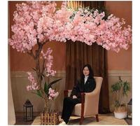 2,1.8mx1.5m, Artificial Cherry Blossom Tree, Stunning Lifelike Indoor Outdoor Hotel Decoration, Perfect with Lifelike Leaves and Flowers