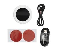 2.1 Inch IPS PC Temperature Display for Water Cooling Systems AIDA64 Round Type C PC CPU Data Secondary Monitor with 9 Pin Cable (White)