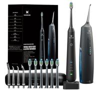 2-1 Oral Clean Kit- Water Dental flosser & Electric Toothbrush Combo- Brushing & Flossing- for Teeth Cleaning and Gum Health