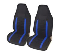 2+1 Seat Covers Car Seat Cover For Transporter/Van For Master 3 Seater Universal For 2+1 Car Seater Truck Interior Car Seat Protectors Car Seat Covers(2 blue front seat)