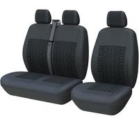 2+1 Van Covers for Peugeot Partner Mk3 Grip 3-Seat 2019-2026 | Protects your 2+1 front seats from mud, spills, and heavy wear, providing lasting comfort and a snug, reliable fit.