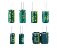 2/10/20 Pcs/Lot 25V6800uF DIP High Frequency Aluminum Electrolytic Capacitor MQXFCZUX