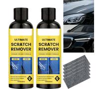 2 * 100g Instant Car Scratch Repair Wax&Paste Kit,with Nano Sparkle Cloth