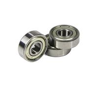 2~100pcs Carbon Steel Ball Bearings 608Z 608ZZ Deep Groove Bearings For Skateboard Scooter Single Row Bearings(5pcs)