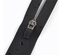 2-10M 3#5# Black Waterproof Zipper with Sliders Reverse Nylon Zip for Raincoat Invisible Zippers Repair Kit DIY Sewing Accessory(Color7-No5,2M Zip 2P Sliders)