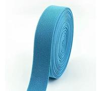 2-10M 38mm Colorful Rubber Bands Nylon Elastic Band Pants Elastics Rubbers Tape Wide Waistband Stretch Webbing Sewing Accessory-LakeBlue-38mm-3.0meters
