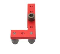 2-10mm Dowel Jig Self-Centering Line Scriber Woodworking Tools, Drill Guide for Straight Holes Square Center Finder Tool(Inch)