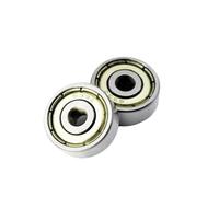 2/10pcs 633 634 635 636 637 638 639 ZZ 2Z 633Z 634Z 635Z 636Z 637Z 638Z 639Z Chrome Steel Bearing Deep Groove Ball Bearings(633ZZ 3x13x5mm,10Pcs)