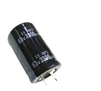 2-10pcs 63V3300UF 22 * 30MM aluminum electrolytic capacitor 63V 3300UF 22 * 30MM(5PCS)