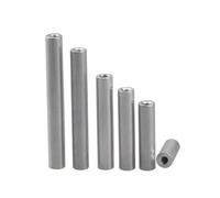 2/10Pcs Aluminum Spacer, M4×D7 Length 8-300mm Round Standoff Stud Female Threaded Extend Long Nut Column(Length 300mm 2pcs)