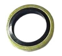 2-10pcs Bonded Washer Metal Rubber 6-60mm Drain Plug Gasket Fit M6-M60 Combined Washer Sealing Ring(M27 (5pcs))