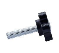 2-10pcs Hand Knob Screws Bolt M4 M5 M6 M8 M10 Carbon Steel Star Shape Head Thread Clamping Thumb Handle Machine(40mm (3pcs),M5 (Head 25mm))