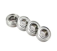 2/10pcs Hybrid Ceramic Bearing SMR115ZZ Stainless Steel MR115 ZZ 5x11x4 mm 1150 Inner Bore 5mm Miniature Ball Bearings(2Pcs)