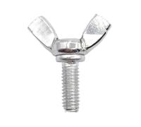 2-10pcs M3 M4 M5 M6 M8 M10 DIN316 Stainless Steel 304 L Butterfly Screw A2-70 Wing Thumb(40mm,M10 2pcs)
