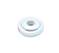 2-10pcs M3 M4 M5 M6 M8 M10 GB807 Black Zinc Nickel Plated Steel small step Knurled Thin Thumb Nut Iinstrument Hand Tighten Nuts(Blue zinc plated,M3 10pcs)