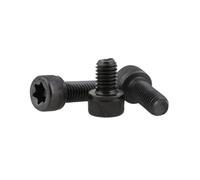 2-10pcs M3/M4/M5/M6/M8/M10/M12 Carbon Steel Socket Cap Torx Mechanical Screws, M8x16mm(2pcs)