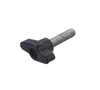 2-10pcs M4/M5/M6/M8 Z-shaped Handle Bakelite Knob Thumb Adjusting Screws, M6x15mm(4pcs)