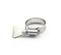 2-10Pcs Pipe clamp Set,6mm-95mm Adjustable Range | Heavy-duty clips for auto mechanical equipment and household water pipe fixing(33-57mm 2pcs)