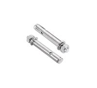 2-10PCS stainless steel expansion screw hexagonal socket M6 M8 M10 half tooth concrete anchor bolt(60mm,M6 10PCS)