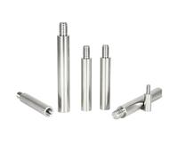 2~10pcs Stainless Steel Threaded Pillars Male To Female M2m2.5m3 M4 M5 M6 Round Connecting Stud, Single Column Hollow Screw0(Length 30mm,M2.5x4mm-10Pcs)