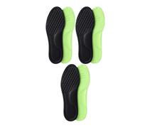 2/10pcs Unisex Soft Memory Foam Orthopedic Insoles Breathable Deodorizing Shoes Sports Anti-Sweat Shoe Accessories(Black(6pcs),37-38)
