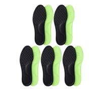 2/10pcs Unisex Soft Memory Foam Orthopedic Insoles Breathable Deodorizing Shoes Sports Anti-Sweat Shoe Accessories(Black(10pcs),37-38)