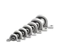 2/10pcs Zinc Alloy Diameter 8mm 10mm 12mm Bore Ball Bearing Pillow Block Mounted Support KP08 KP000 KP001 Kp002 Kp003 Kp 004 005(2Pcs,KP001 12mm)