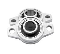 2/10pcs Zinc Alloy Pillow Block Bearing KFL08 KFL000 KFL001 KFL002 KFL003 KFL004 Bore 8mm 10mm 12mm 15mm 17mm 20mm Mini Bearings(10Pcs,KFL004 20mm)