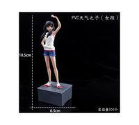 (2) 12-19CM Anime figurine Weathering With You Amano Hina Figure Morishima Hodaka action figure Collection