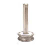 2-12mm Mini Concave Diamond Abrasive Grinding Wheel Straight Edge Chamfering for Glass Jade Ceramic Sharpening(400,4mm)